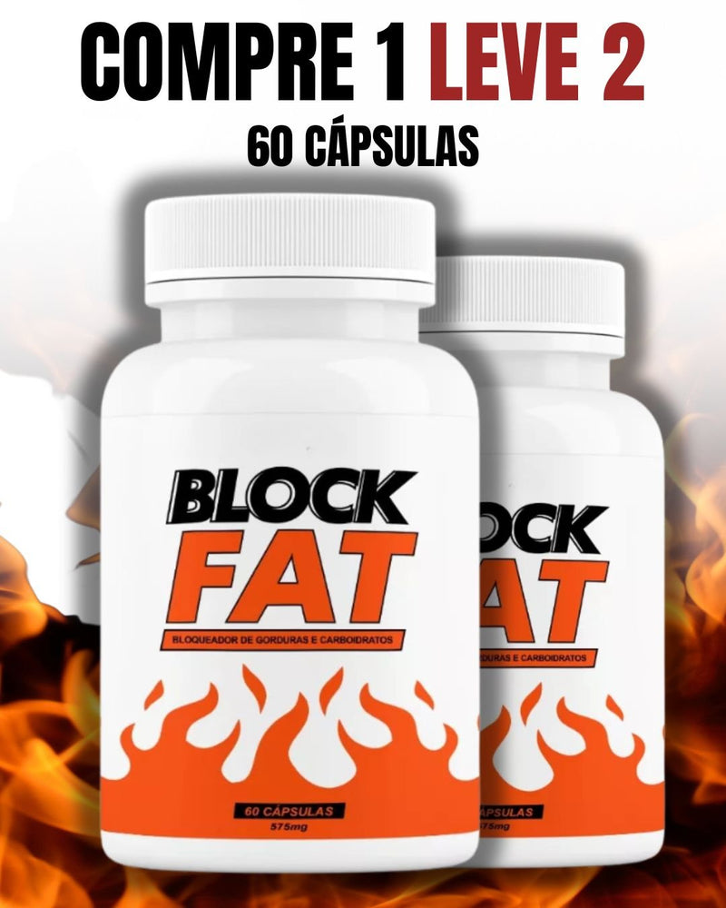 Compre 1 Leve 2 - Block Fat 60 Cápsulas -  Seu Aliado Na Jornada Para Um Corpo Mais Saudável + Frete Grátis
