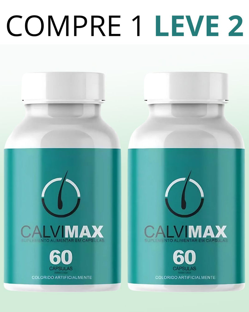Calvimax 60 Cápsulas - O Estímulo Natural que Seus Fios Precisam + Frete Grátis