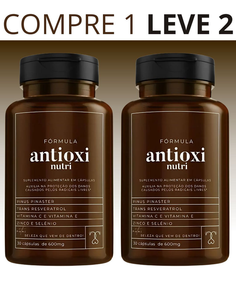 Compre 1 Leve 2 - Antioxi 30 Cápsulas - Realce Sua Beleza Natural + Frete Grátis
