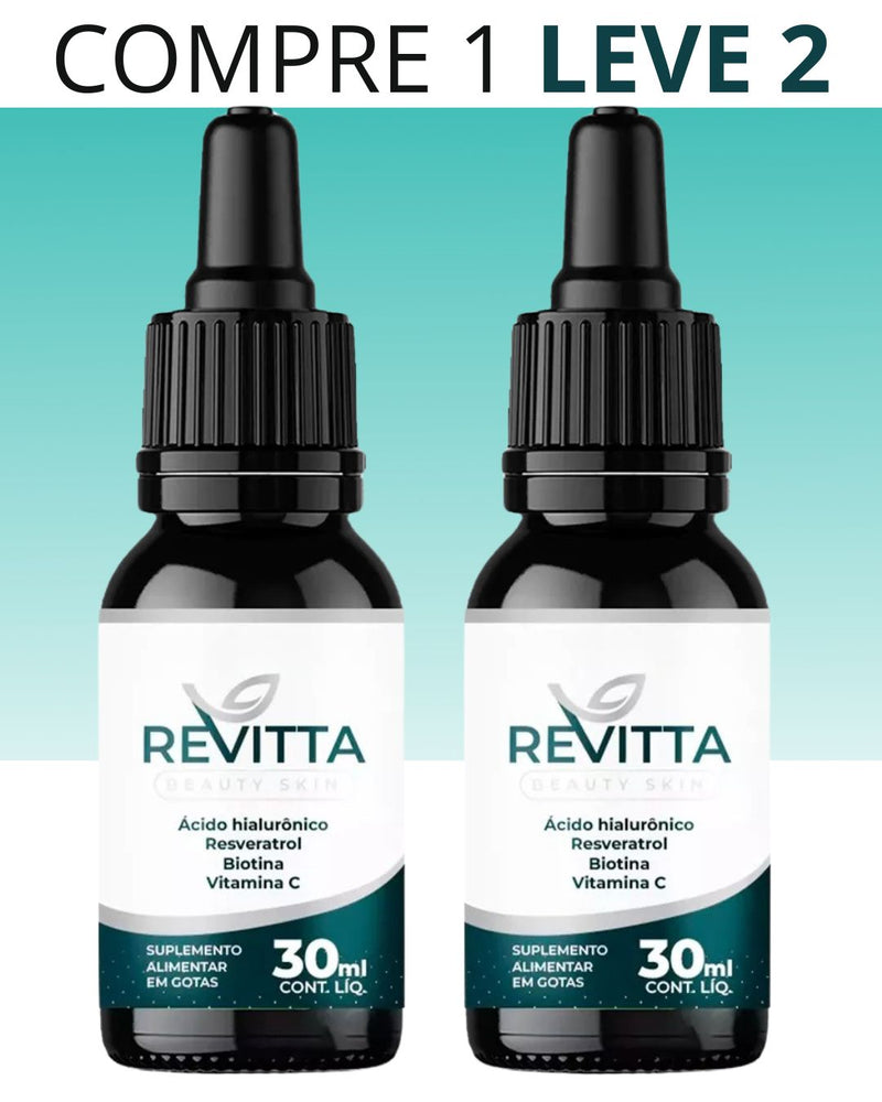 Compre 1 Leve 2 - Revitta Beauty Skin 30ml - A beleza Começa no Cuidado Diário + Frete Grátis