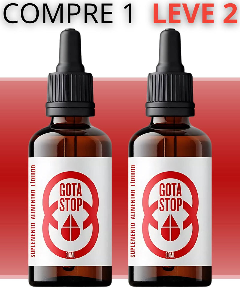 Compre 1 Leve 2 - Gota Stop 30ml - Seu Aliado Natural Para Dias Mais Leves + Frete Grátis
