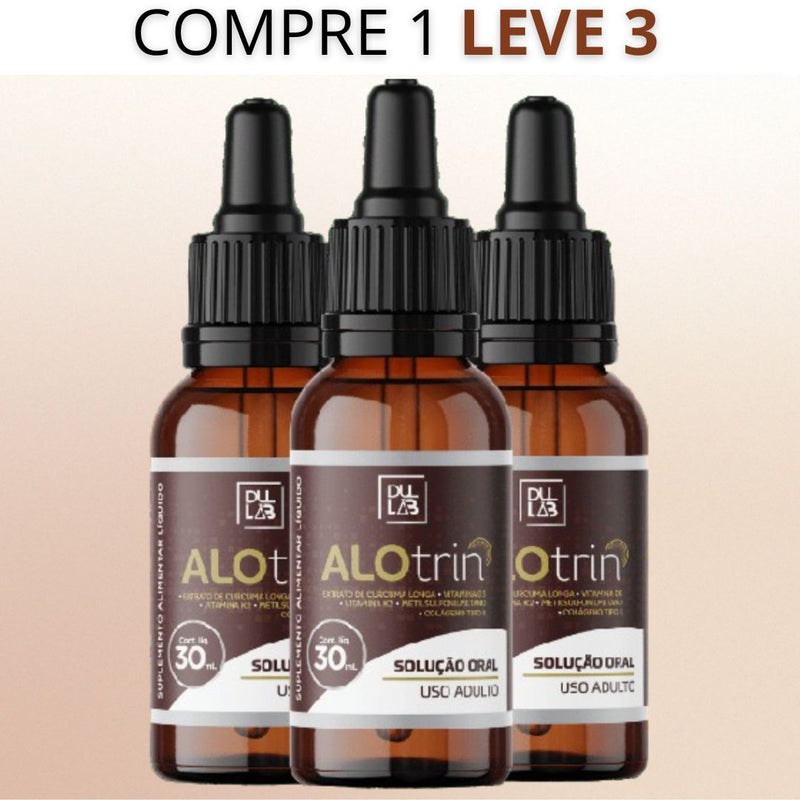 Alotrin Original 30ml - Alívio Natural para Dores - Compre 1 Leve 3 + Frete Grátis