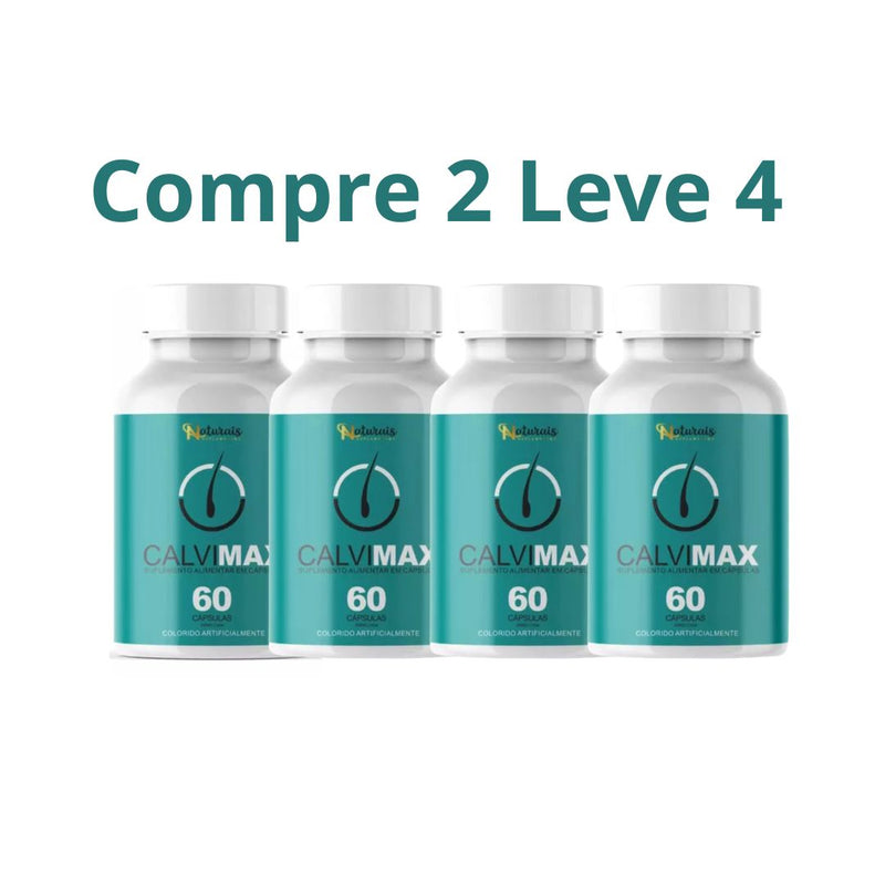 Calvimax 60 Cápsulas - O Estímulo Natural que Seus Fios Precisam + Frete Grátis