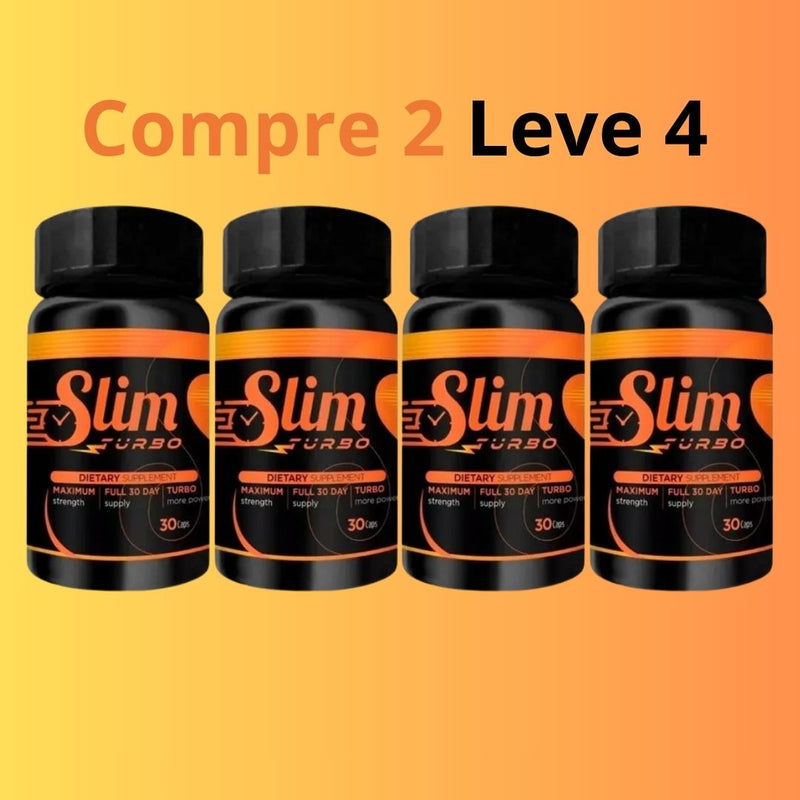 Slim Turbo 30 Cápsulas -  Intensifique Sua Queima de Gordura + Frete Grátis