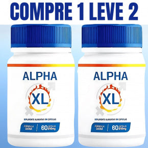 Compre 1 Leve 2 - ALPHA XL 60 Cápsulas - Eleve Seu Poder + Frete Grátis